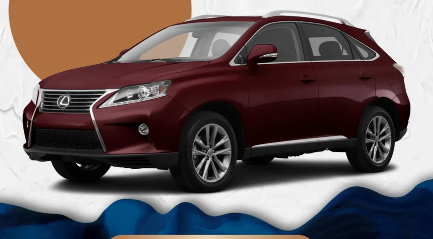 Lexus RX350 2015 — Kavod promotional illustration